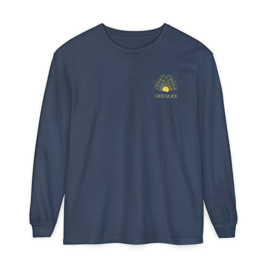 The Luminary Tee | "Be The Light" Comfort Colors Long Sleeve