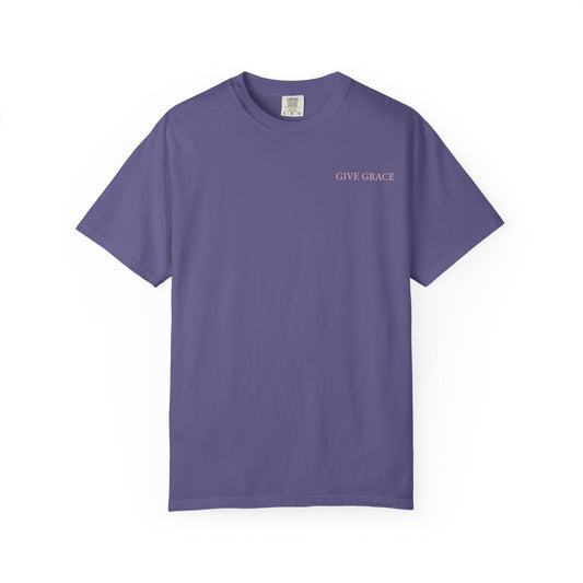Mindful Meadow Tee | "Be Where You Are" Daisy Comfort Colors Tee