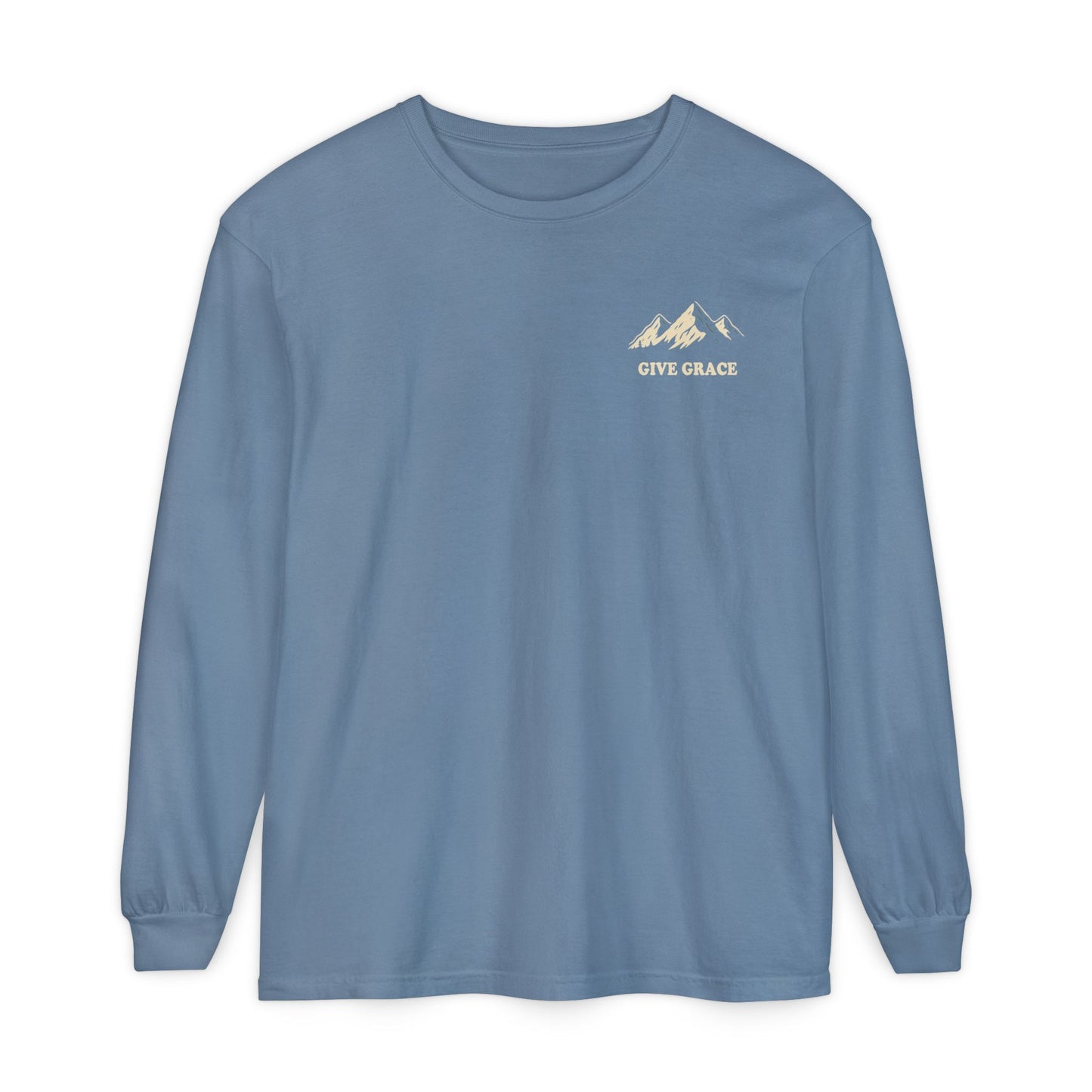 Walk By Faith | Comfort Colors Long Sleeve Tee