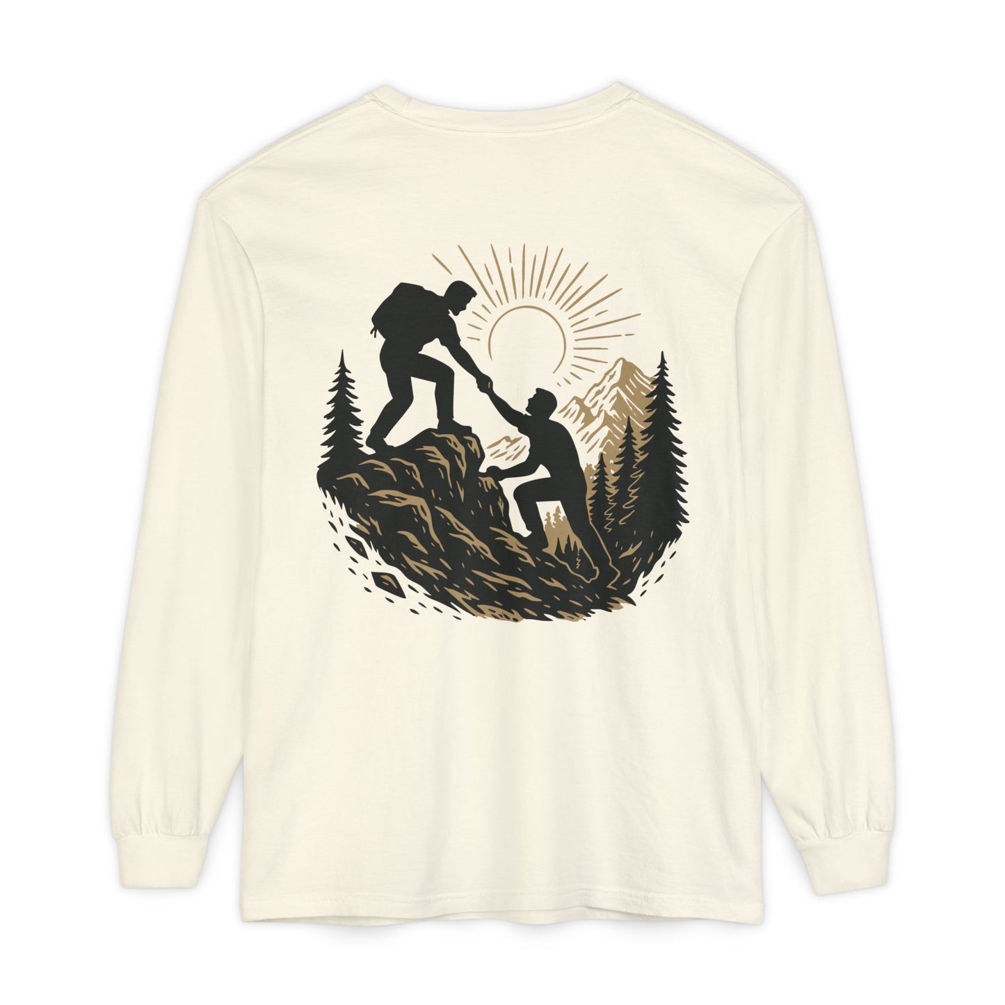 The Ascent Layer | "Ascend With Love" Comfort Colors Long Sleeve