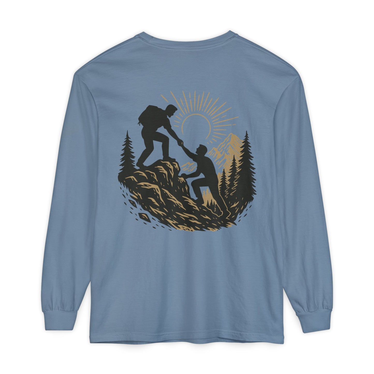 The Ascent Layer | "Ascend With Love" Comfort Colors Long Sleeve