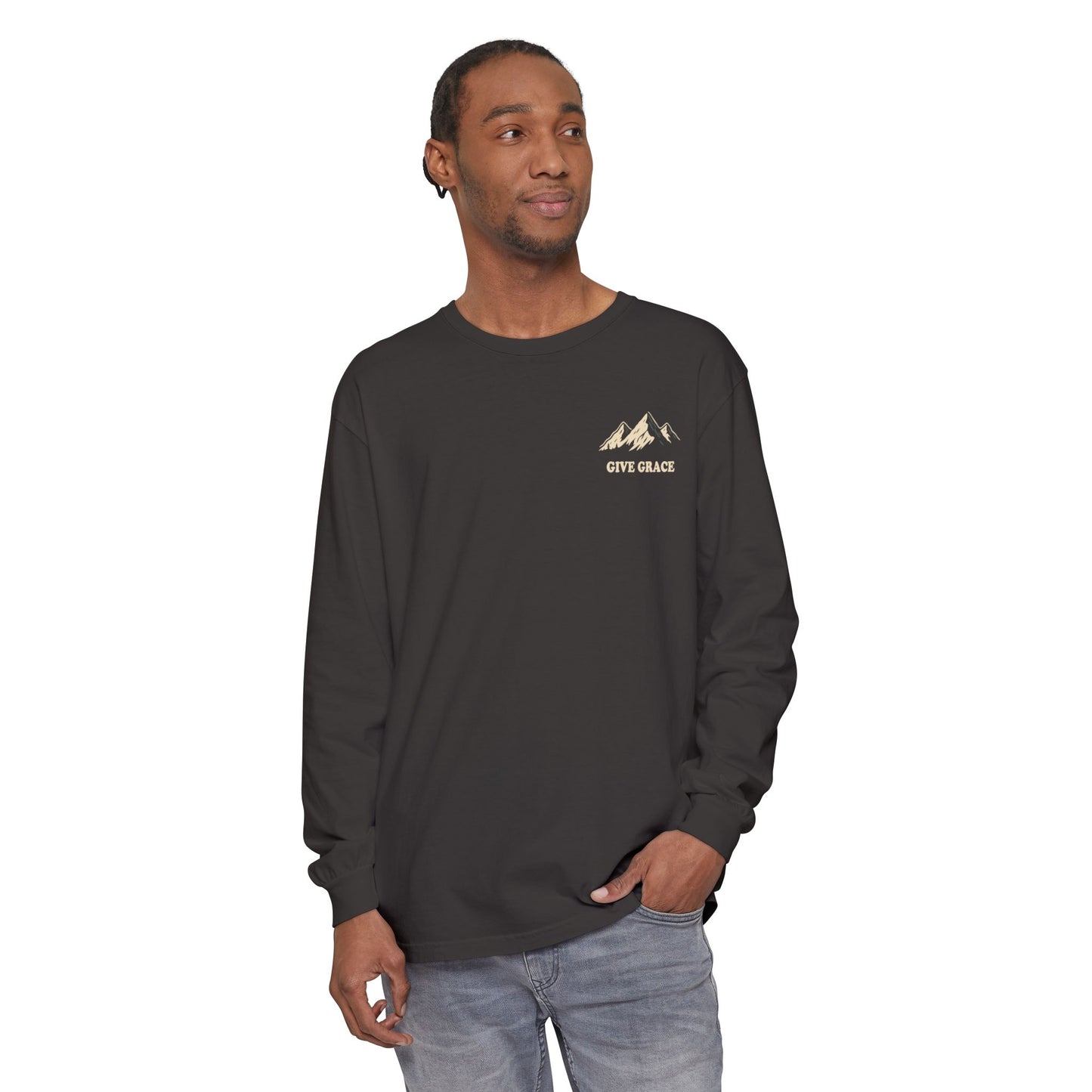 Walk By Faith | Comfort Colors Long Sleeve Tee