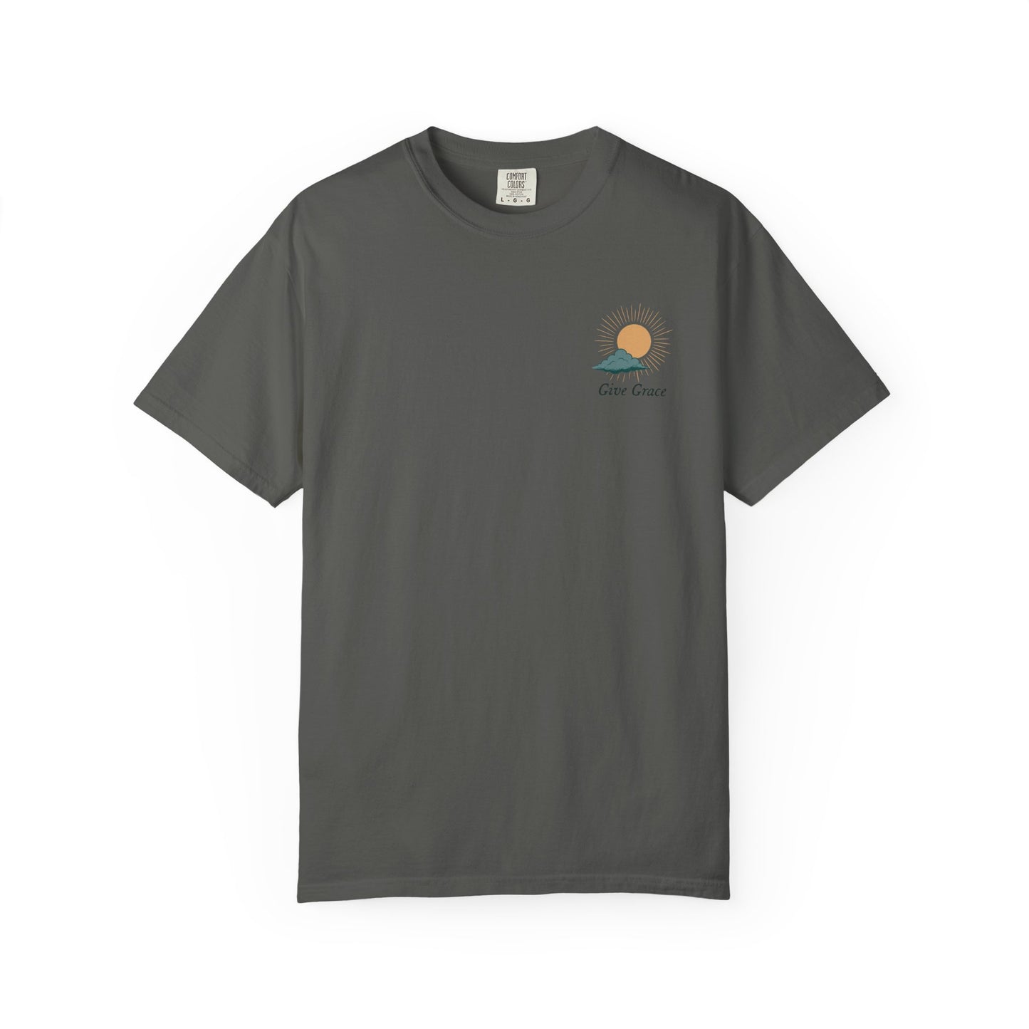 High Altitude Faith Tee | "Faith Over Fear" Comfort Colors Mountain Adventure