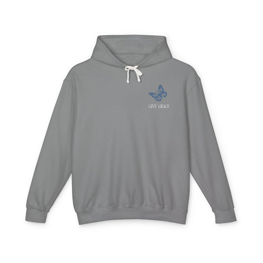 The Tranquil Hoodie | "Bloom With Grace" Comfort Colors Lightweight Comfort