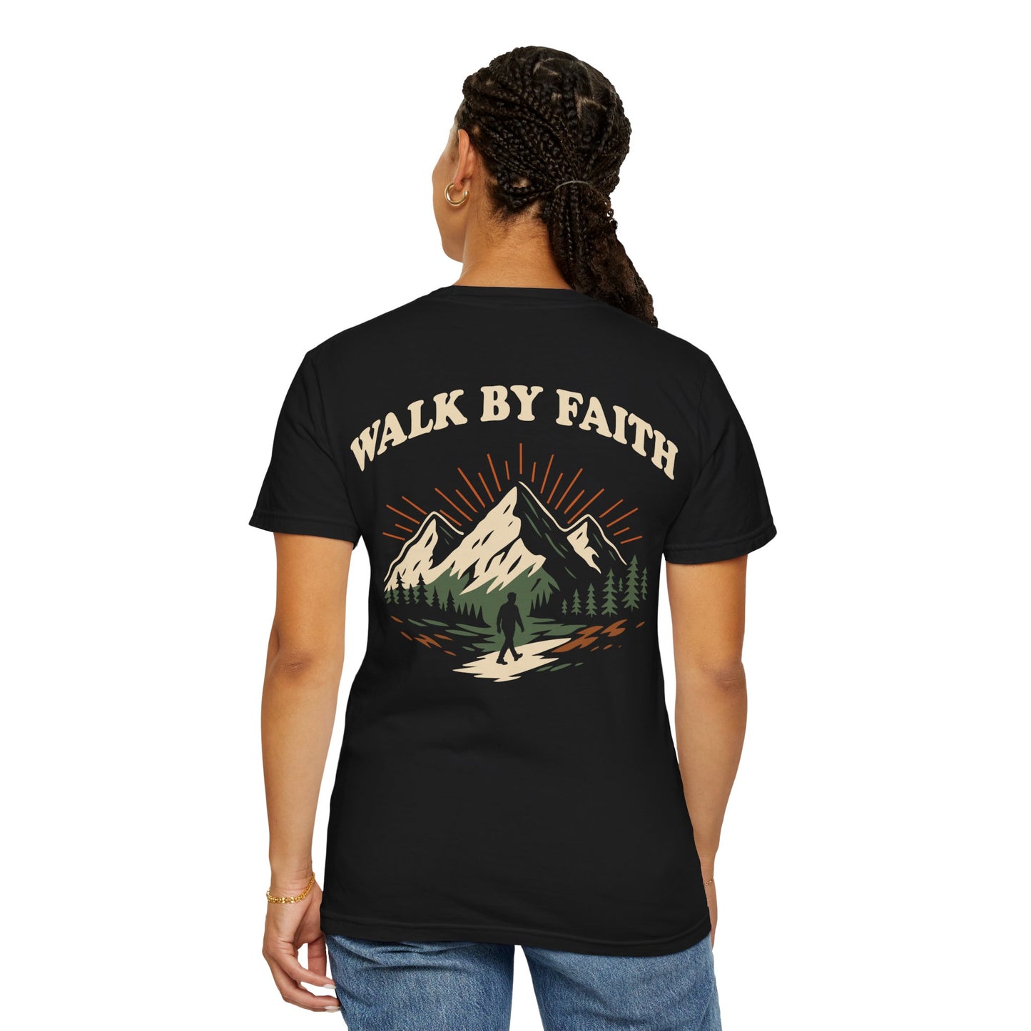 Walk By Faith | Heavy Cotton Tee
