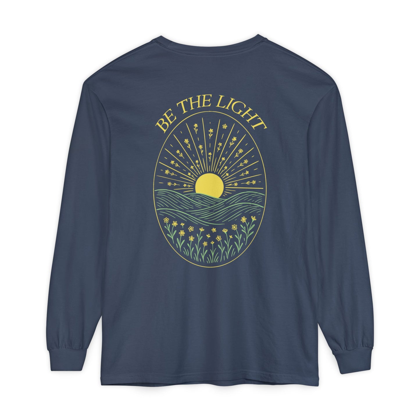 The Luminary Tee | "Be The Light" Comfort Colors Long Sleeve