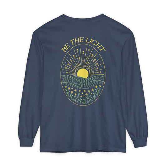 The Luminary Tee | "Be The Light" Comfort Colors Long Sleeve