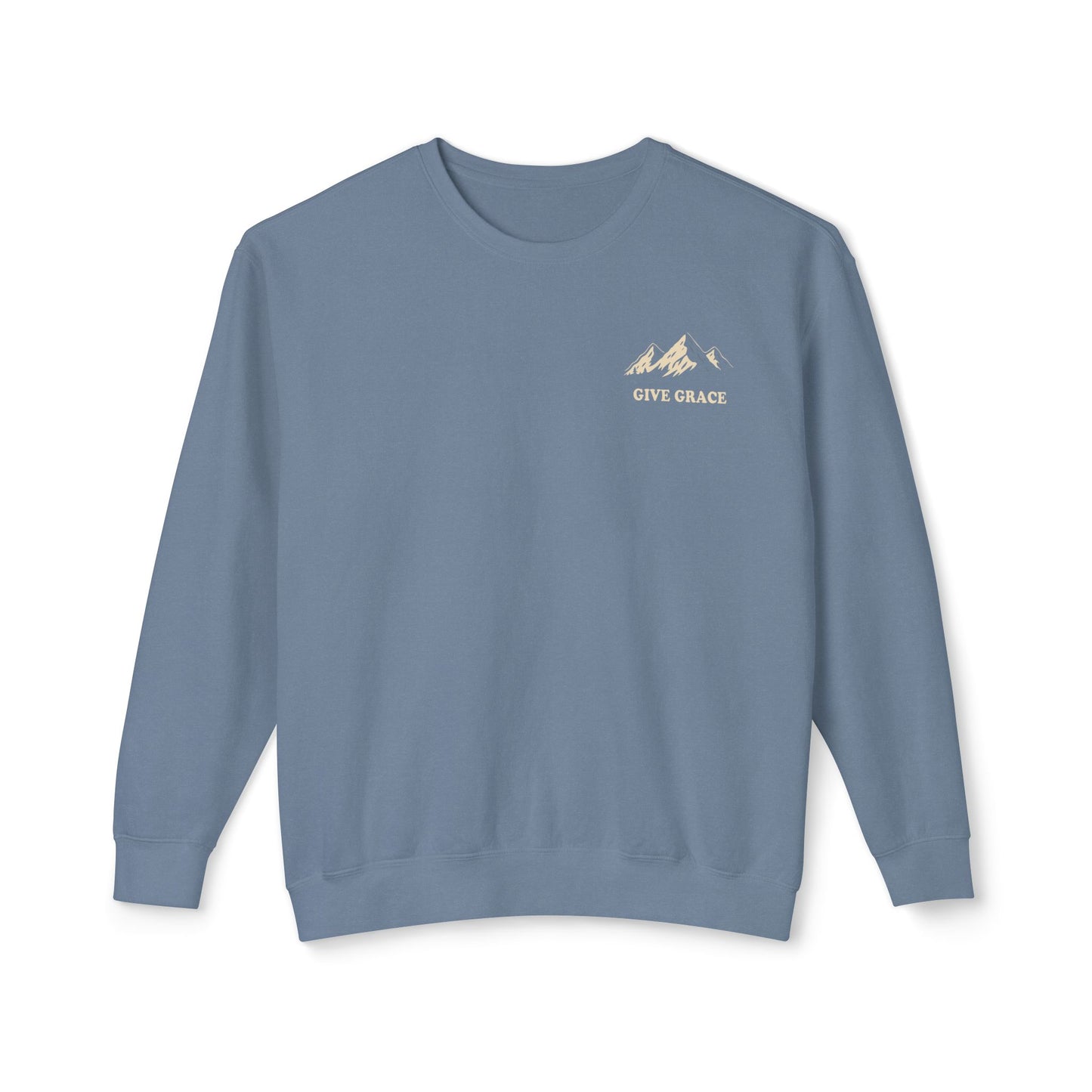 Walk By Faith | Comfort Colors Lightweight Sweatshirt