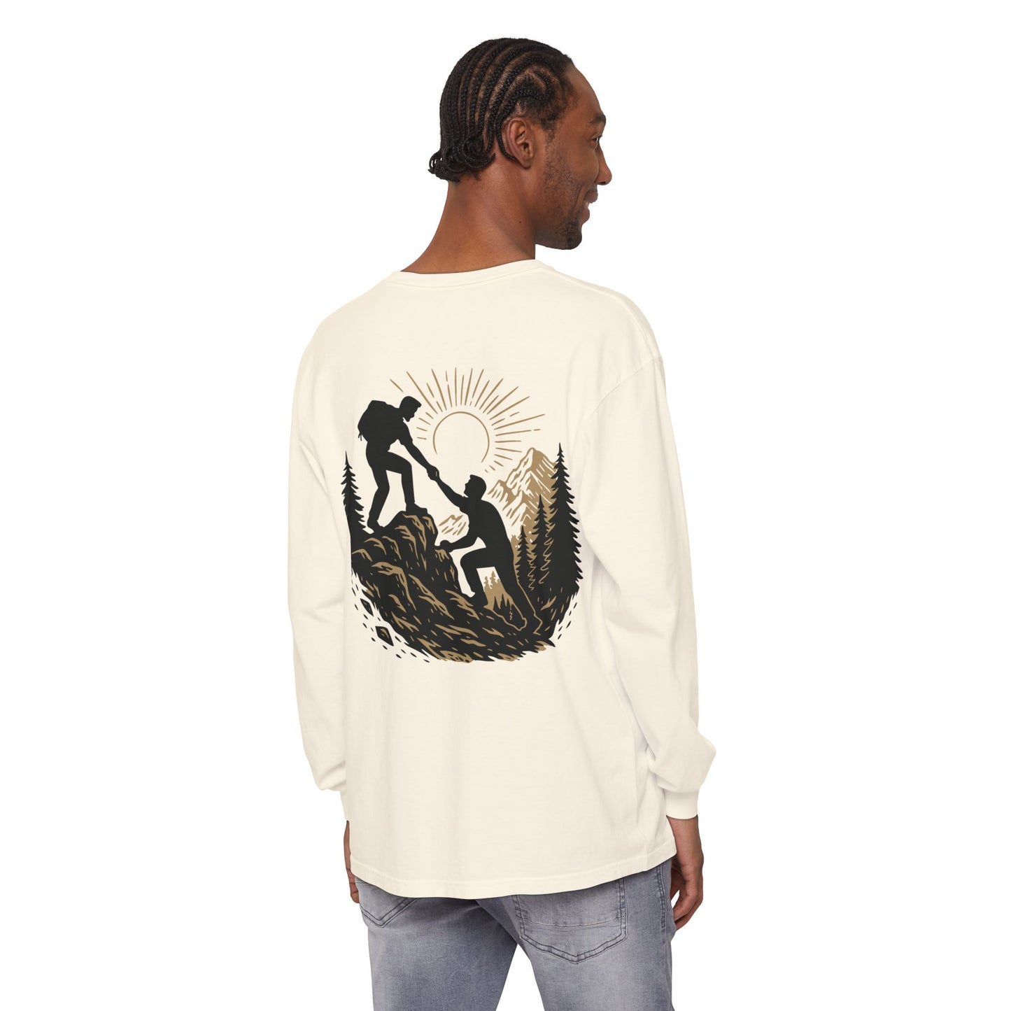 The Ascent Layer | "Ascend With Love" Comfort Colors Long Sleeve