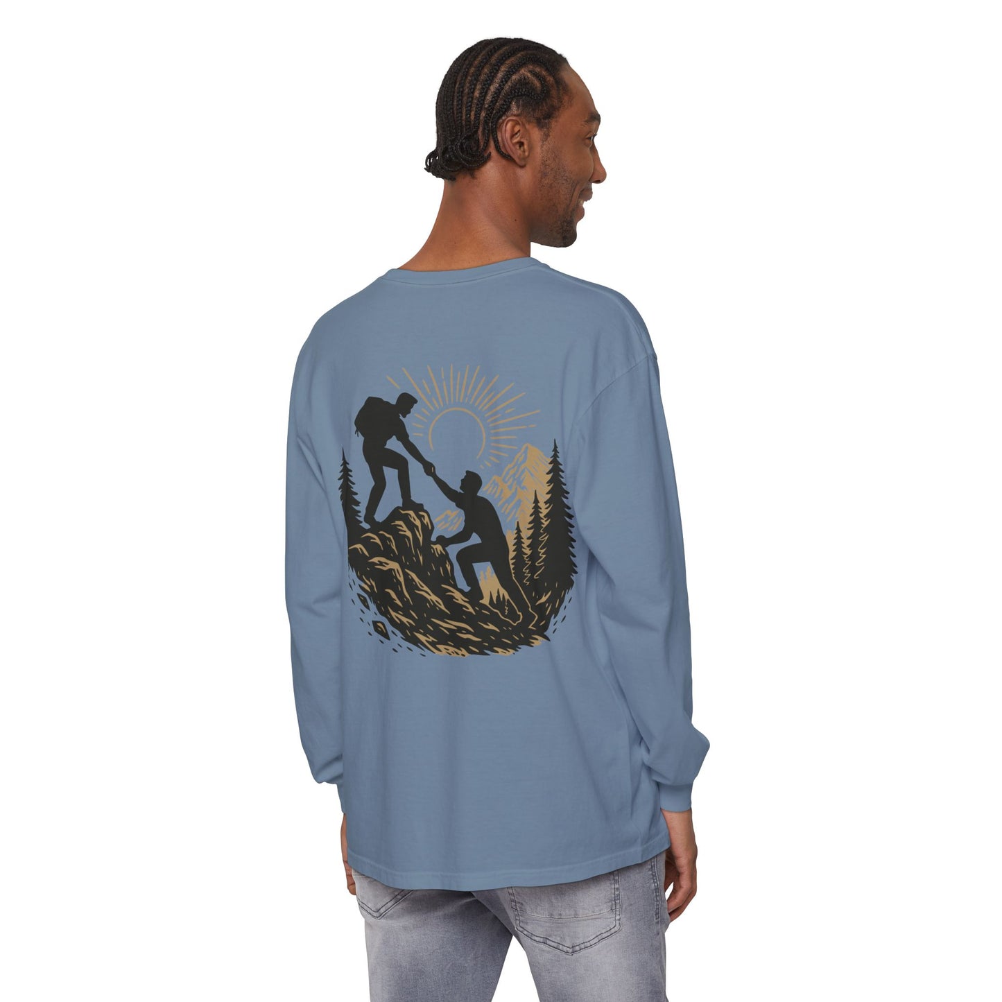 The Ascent Layer | "Ascend With Love" Comfort Colors Long Sleeve